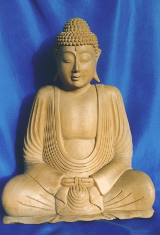 Holzbuddha